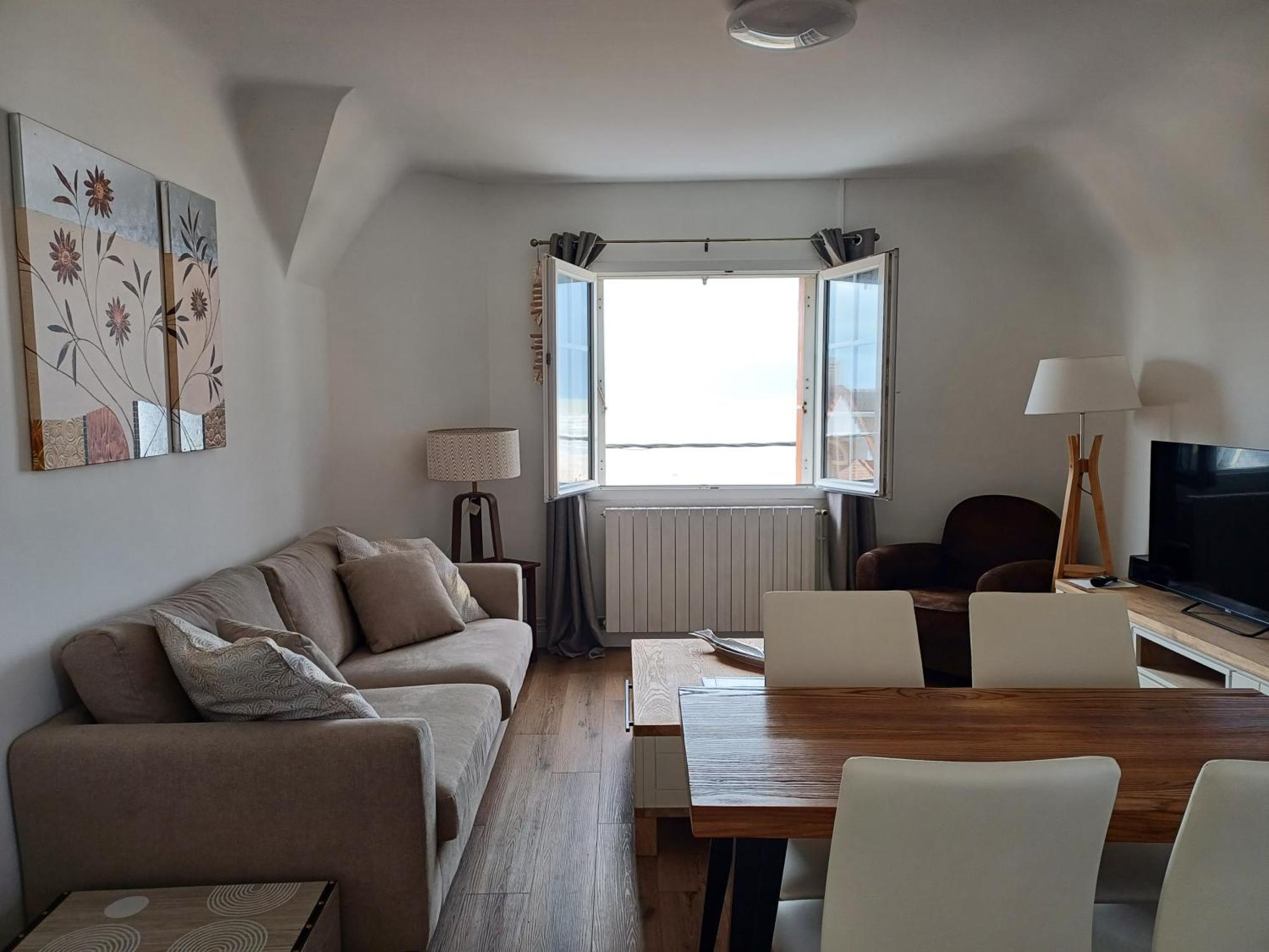 Au Gre Des Marees 2 Appartement Face A La Mer 2Eme Etage オー エクステリア 写真