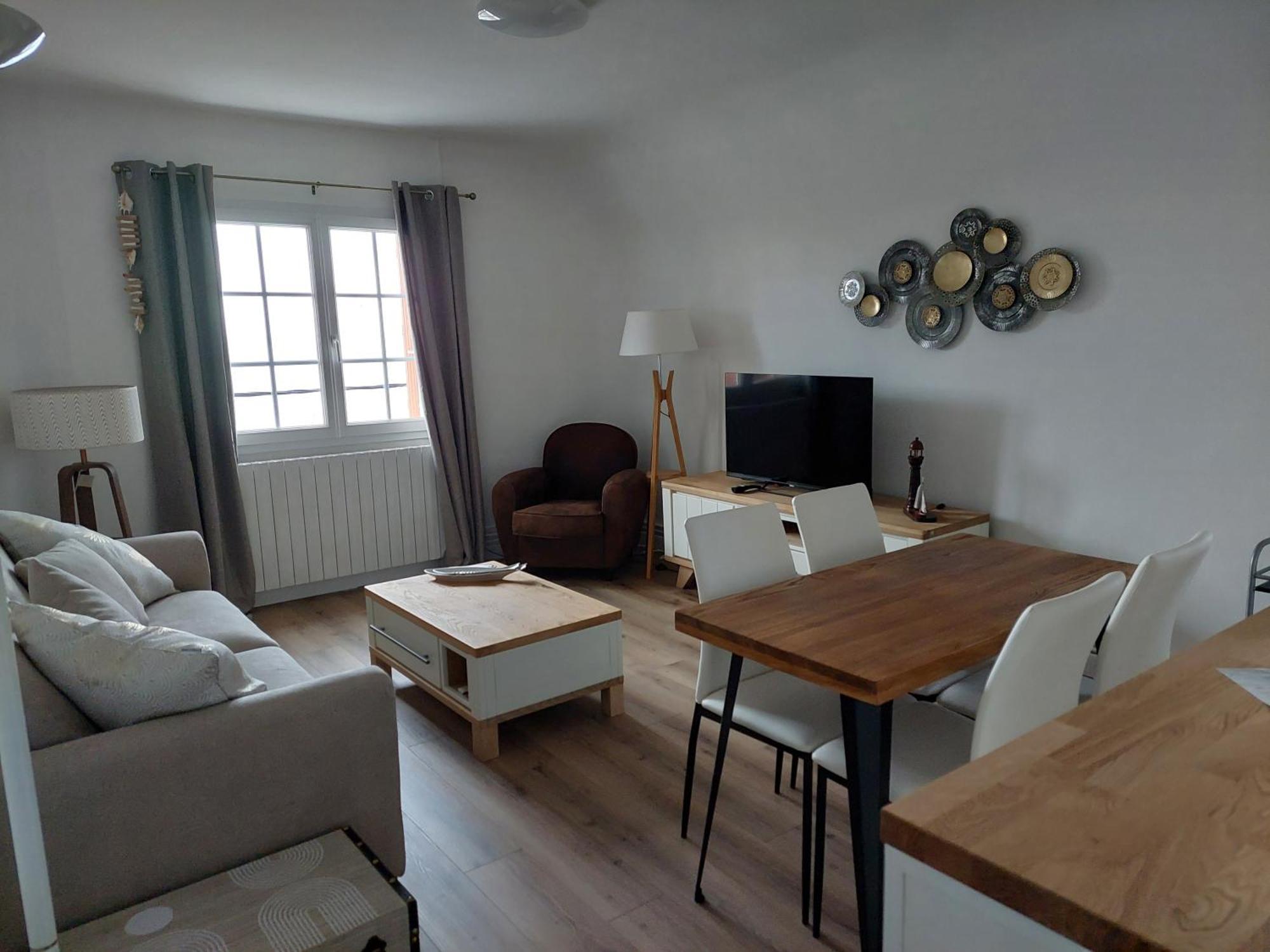 Au Gre Des Marees 2 Appartement Face A La Mer 2Eme Etage オー エクステリア 写真